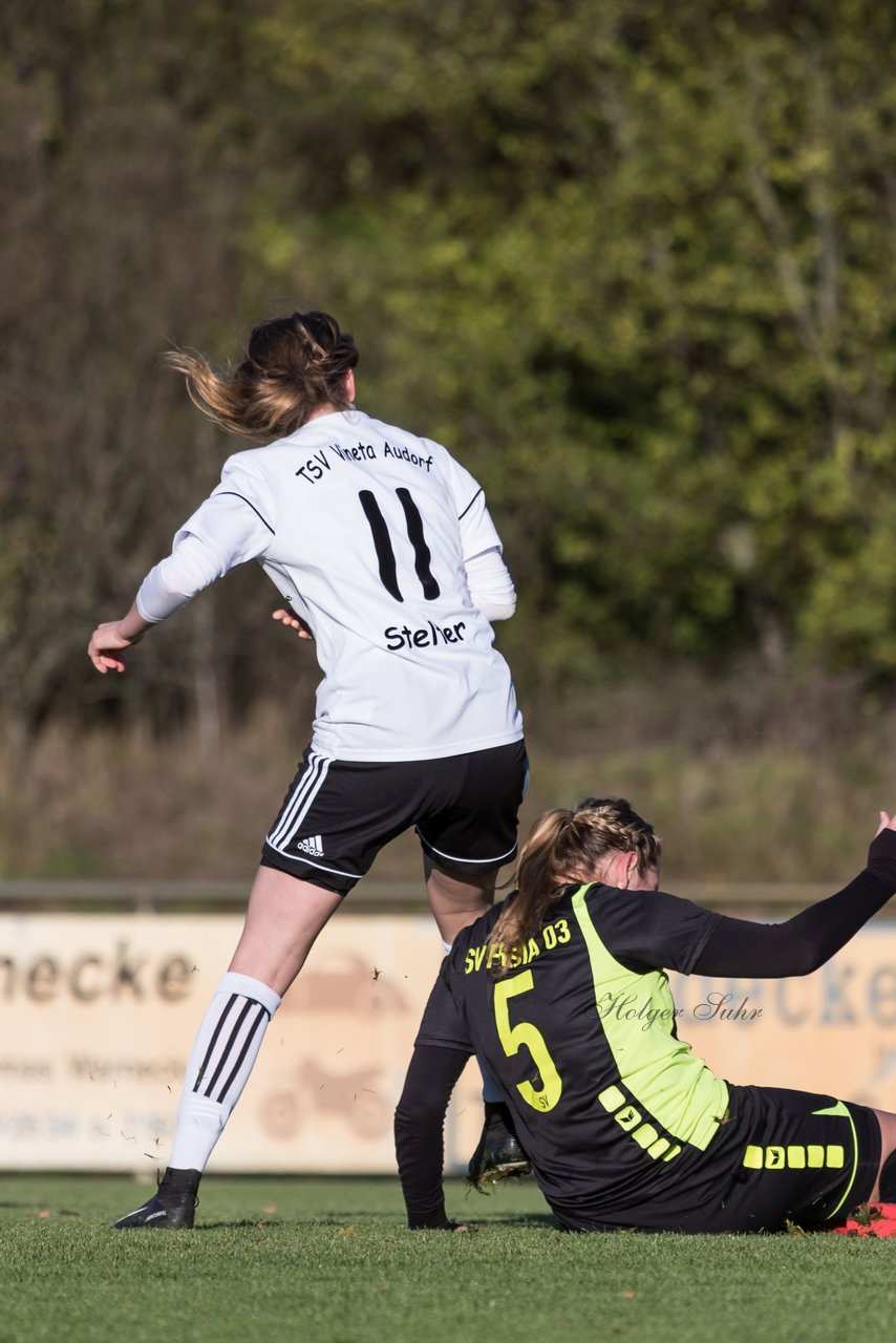 Bild 132 - Frauen TSV Vineta Audorg - SV Friesia 03 Riesum Lindholm : Ergebnis: 2:4